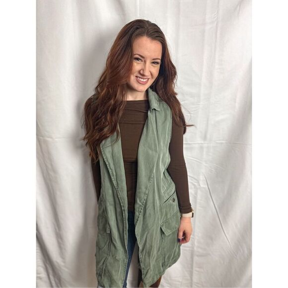 Max Jeans Vest Shrug - Picture 8 of 16